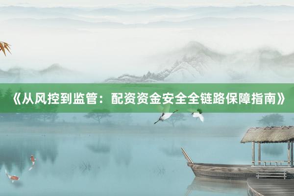 《从风控到监管：配资资金安全全链路保障指南》
