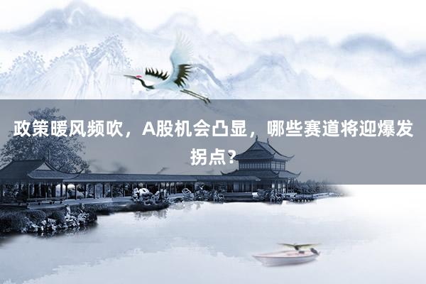 政策暖风频吹，A股机会凸显，哪些赛道将迎爆发拐点？